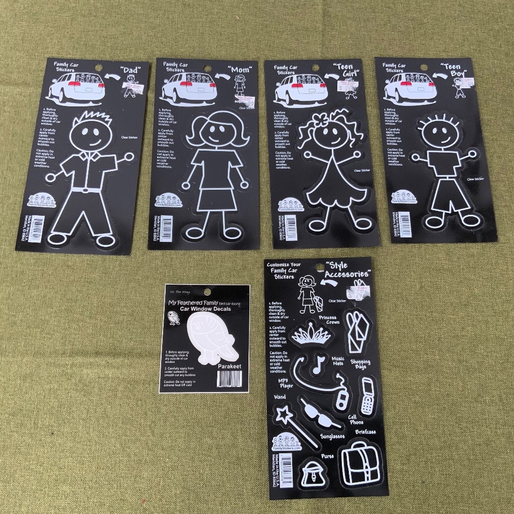 Brand New Car Window Decals